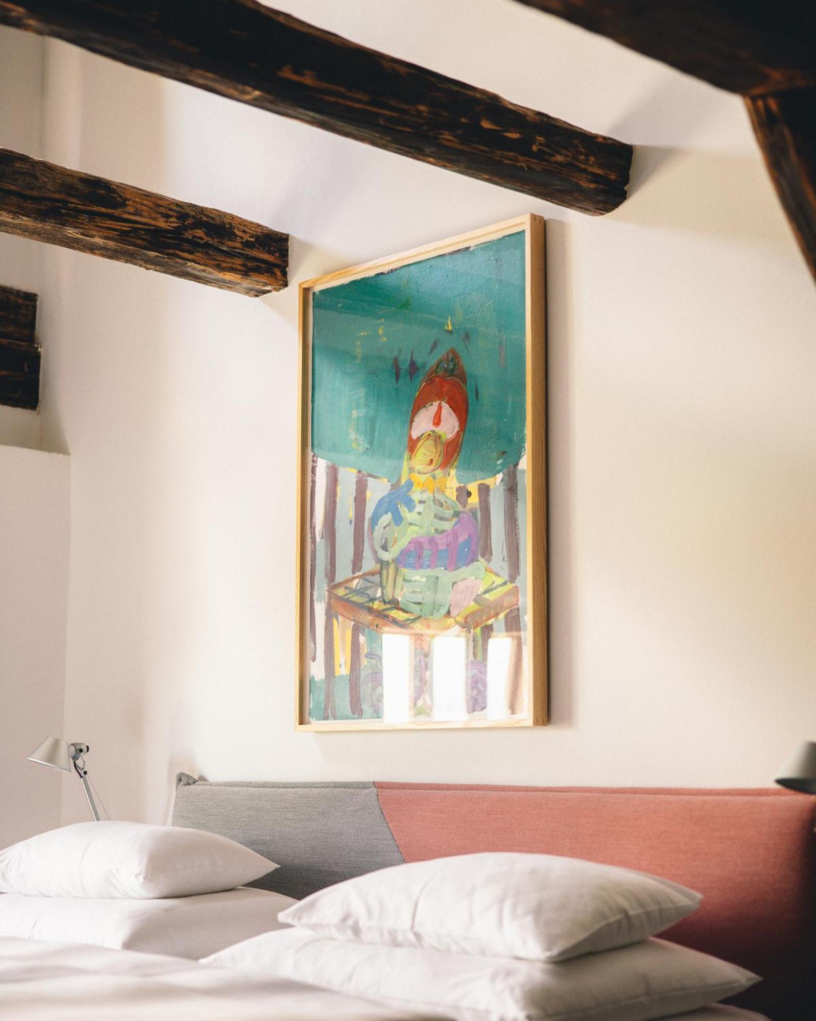 Kai 36 - Hotel Zwischen Fels Und Fluss Graz Luaran gambar A painting by the artist